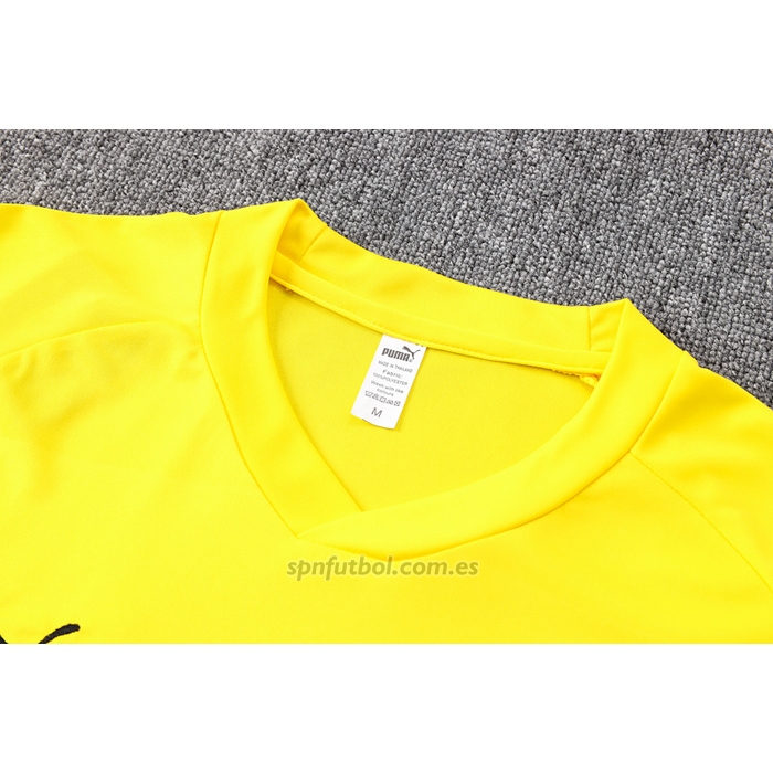 Chandal del Borussia Dortmund Manga Corta 2022-2023 Amarillo - Pantalon Corto